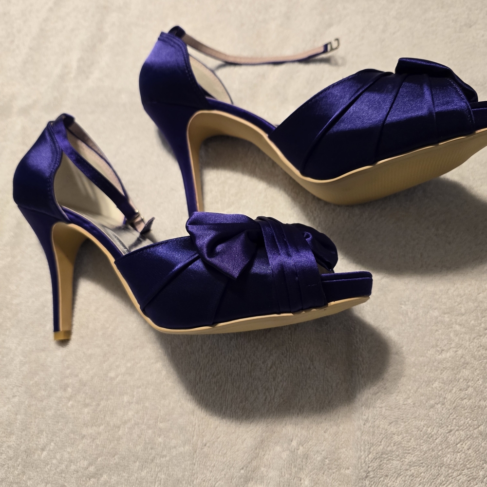 Elegant Purple Women's Heels